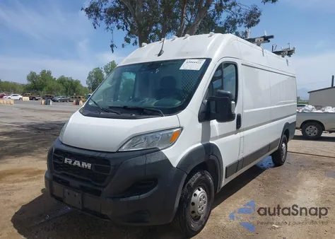 2023 Ram Promaster 3500 Cargo Van High Roof 159 Wb Ext from USA, damaged, VIN 3C6MRVJG7PE536680